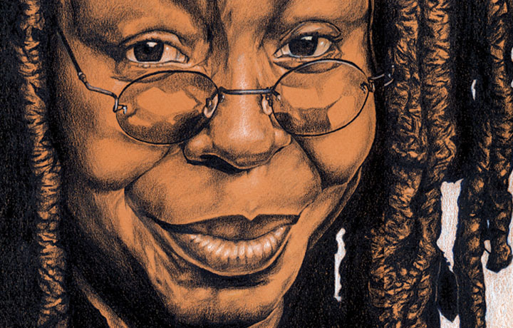 Whoopie Goldberg Caricature