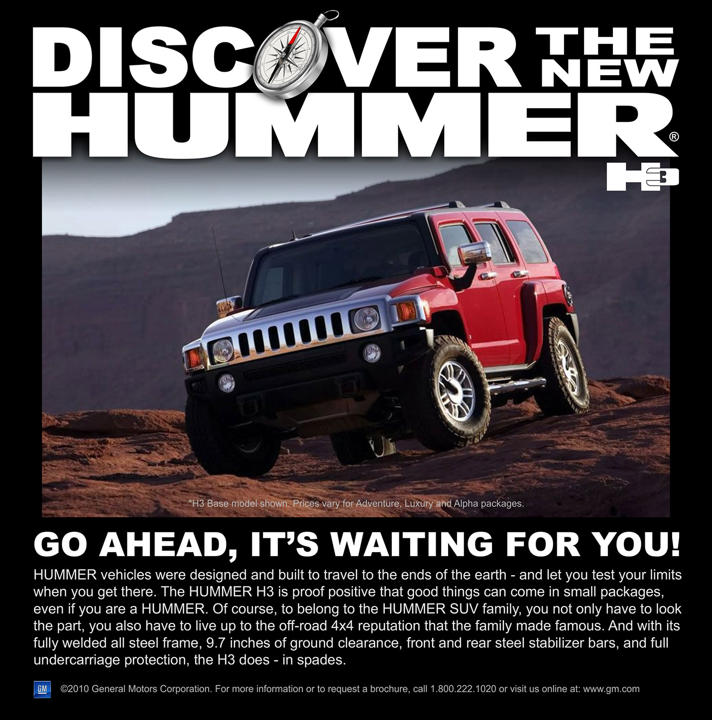 Riegner & Associates: H3 Hummer Ad