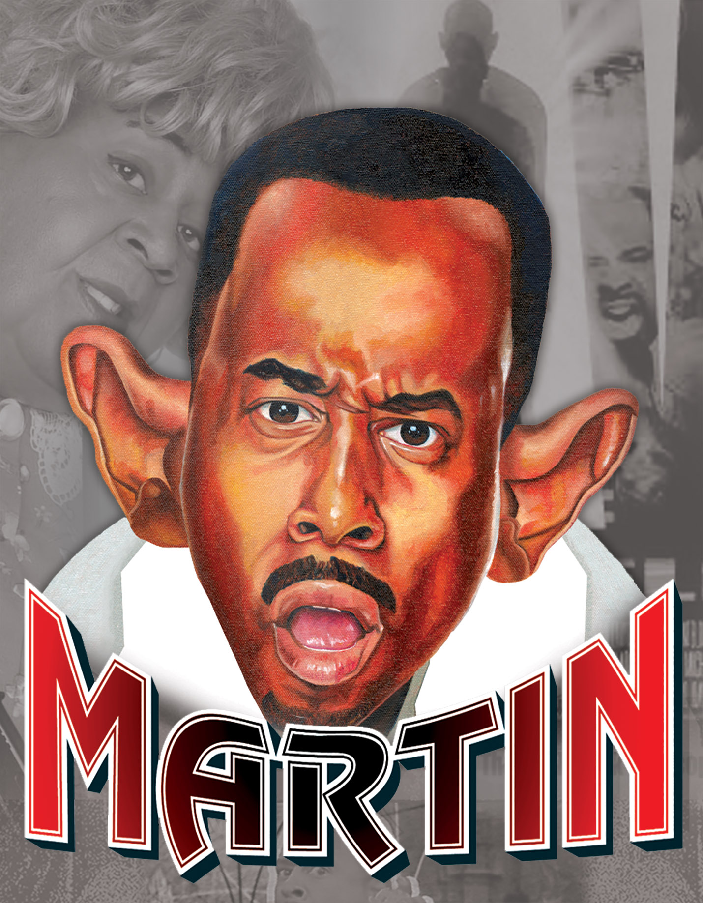 Martin Lawrence Caricature