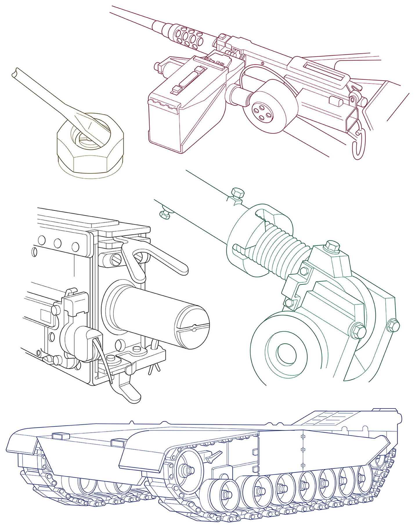 Riegner & Associates: Technical Illustrations 1