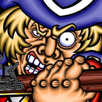 Stahls': "Little George The Patriot" Madscot