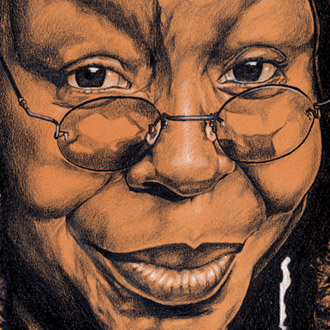 Whoopi Goldberg Caricature