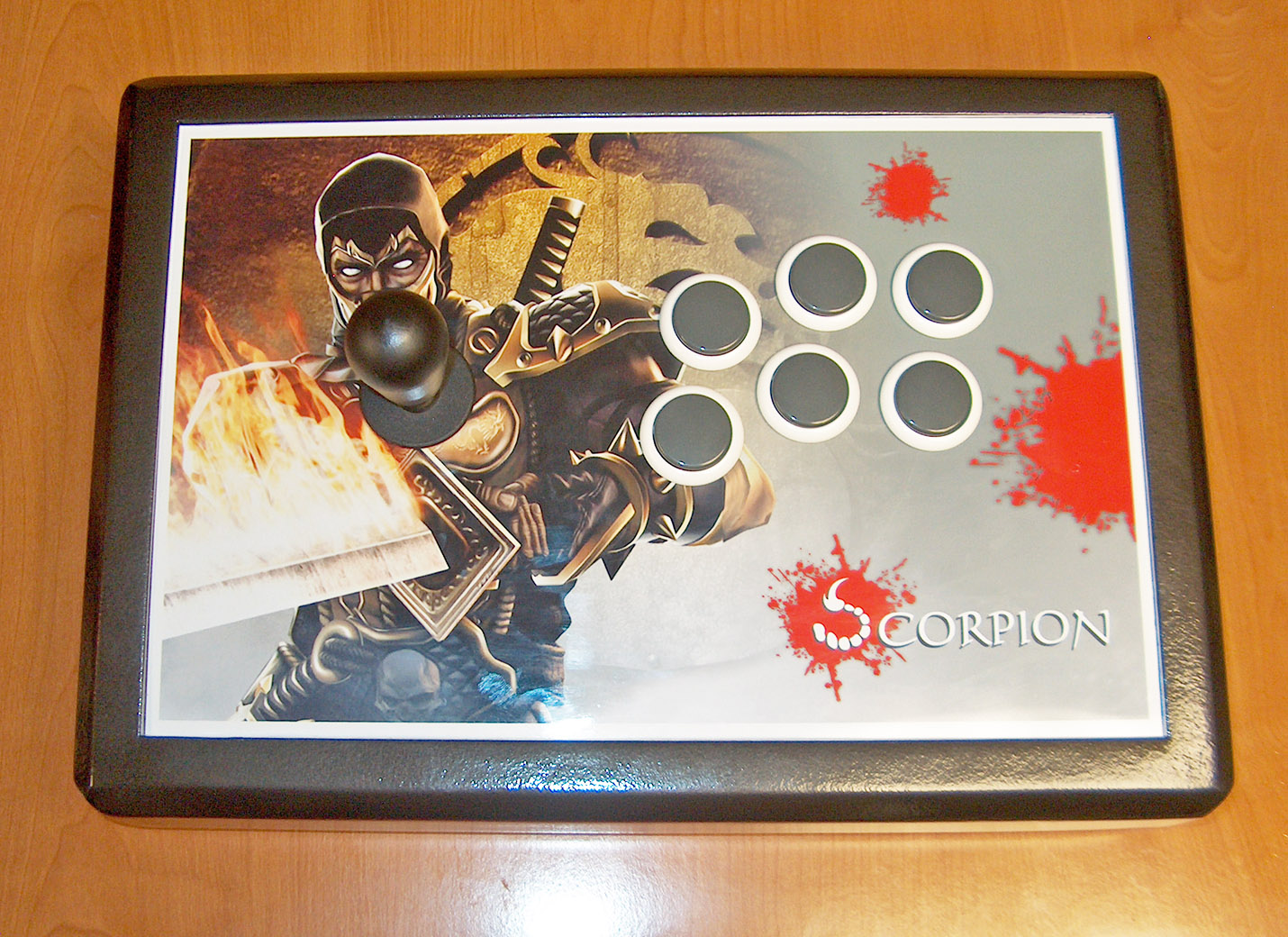 Mortal Kombat Scorpion Joystick Top
