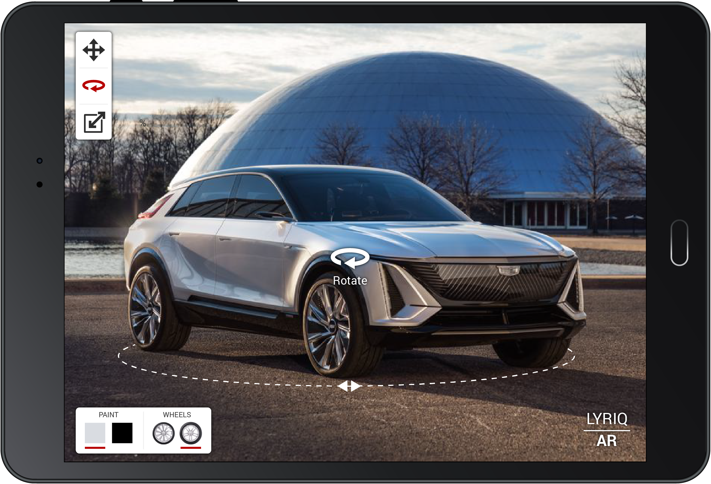 General Motors: Cadillac LYRIQ AR App 5