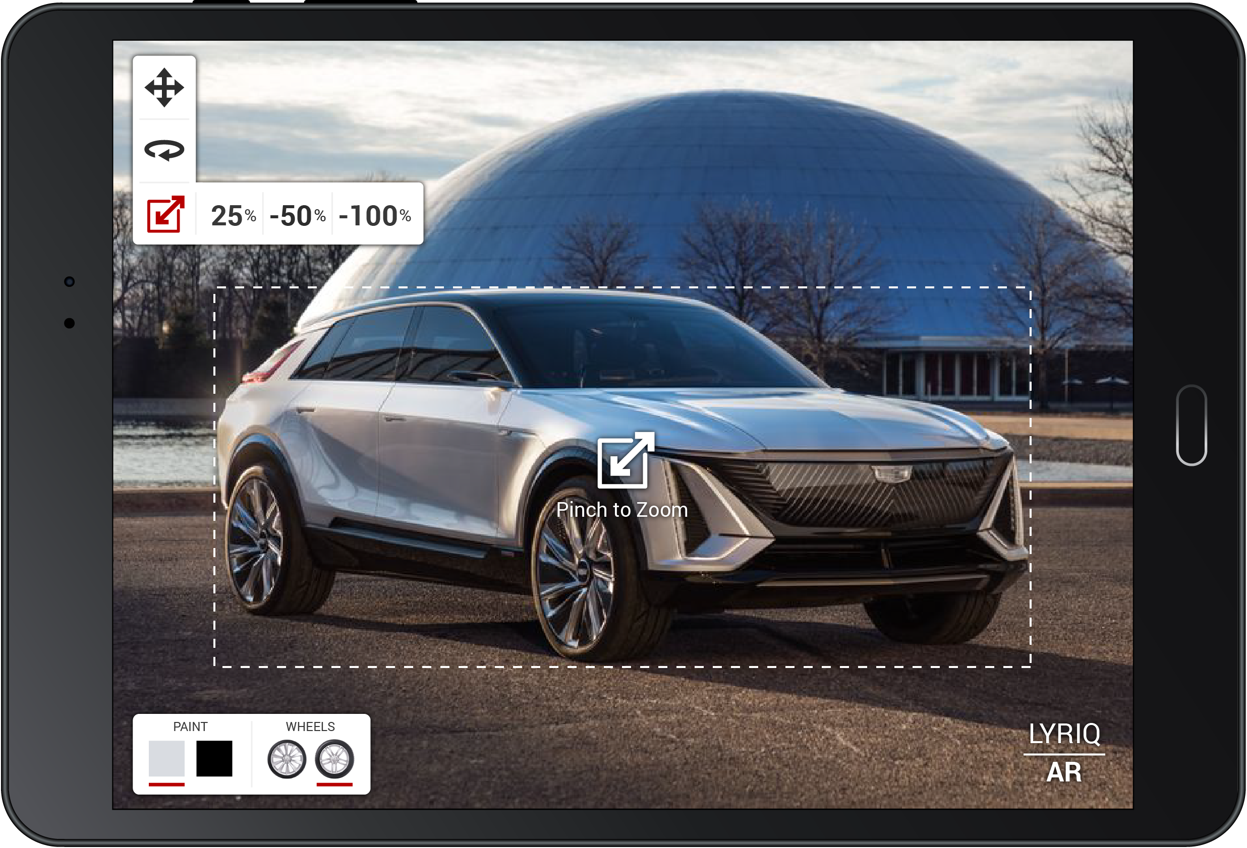 General Motors: Cadillac LYRIQ AR App 6
