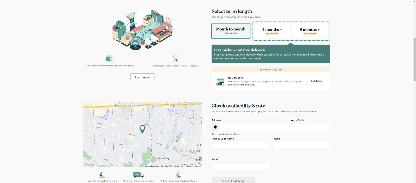 Clutter Website UX Deficiency 3