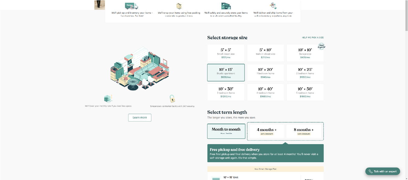 Clutter Website UX Deficiency 6