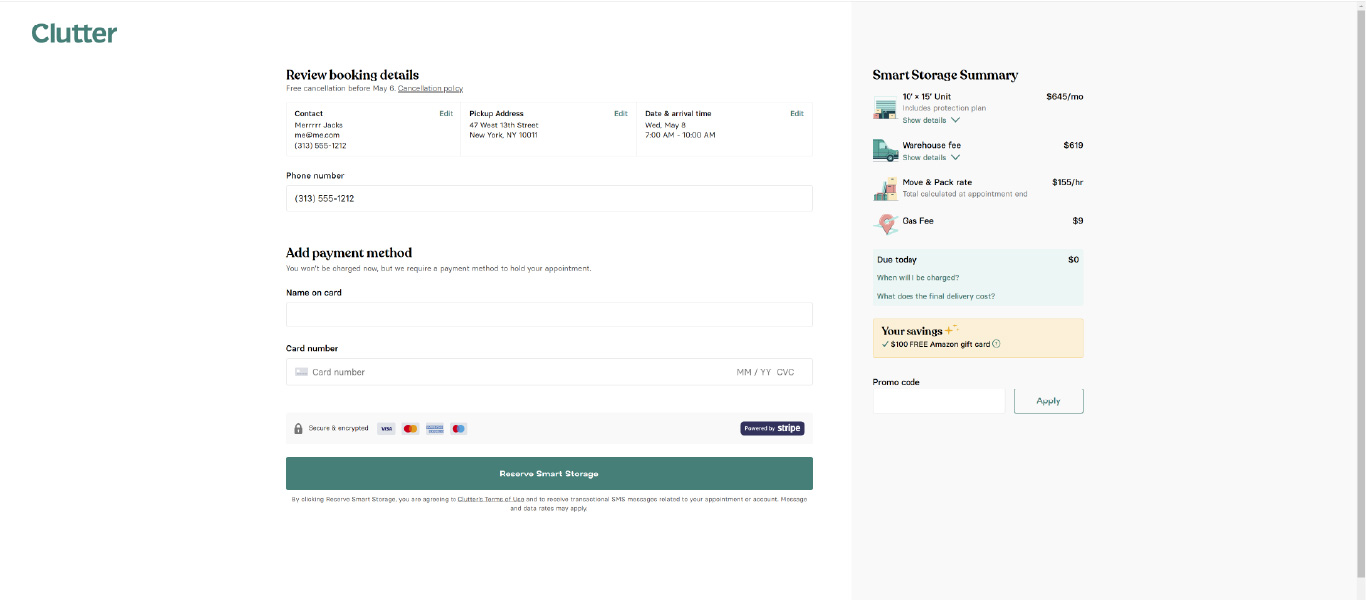 Clutter Website UX Deficiency 8