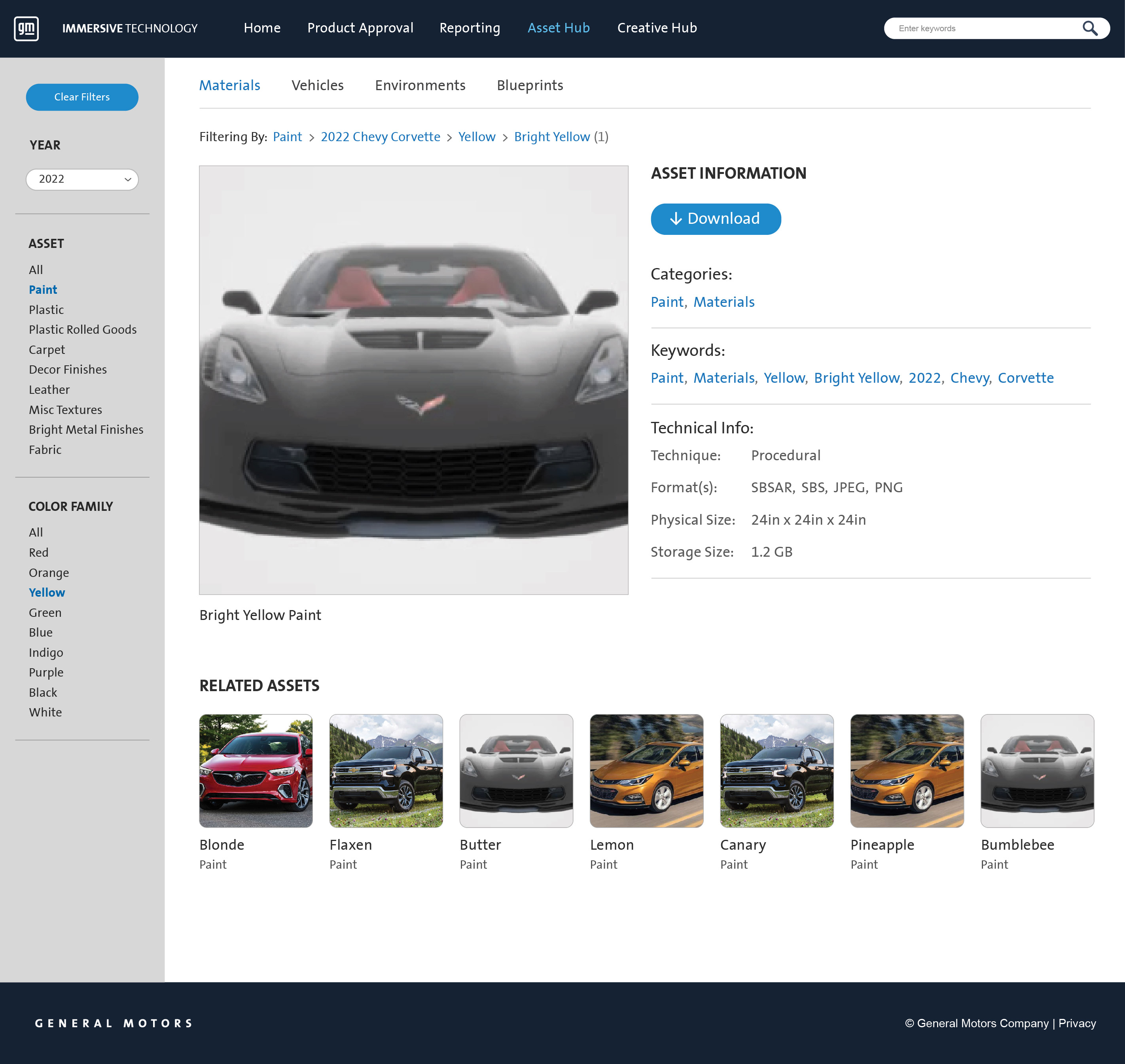 General Motors: Immersive Visual Studios Website 6