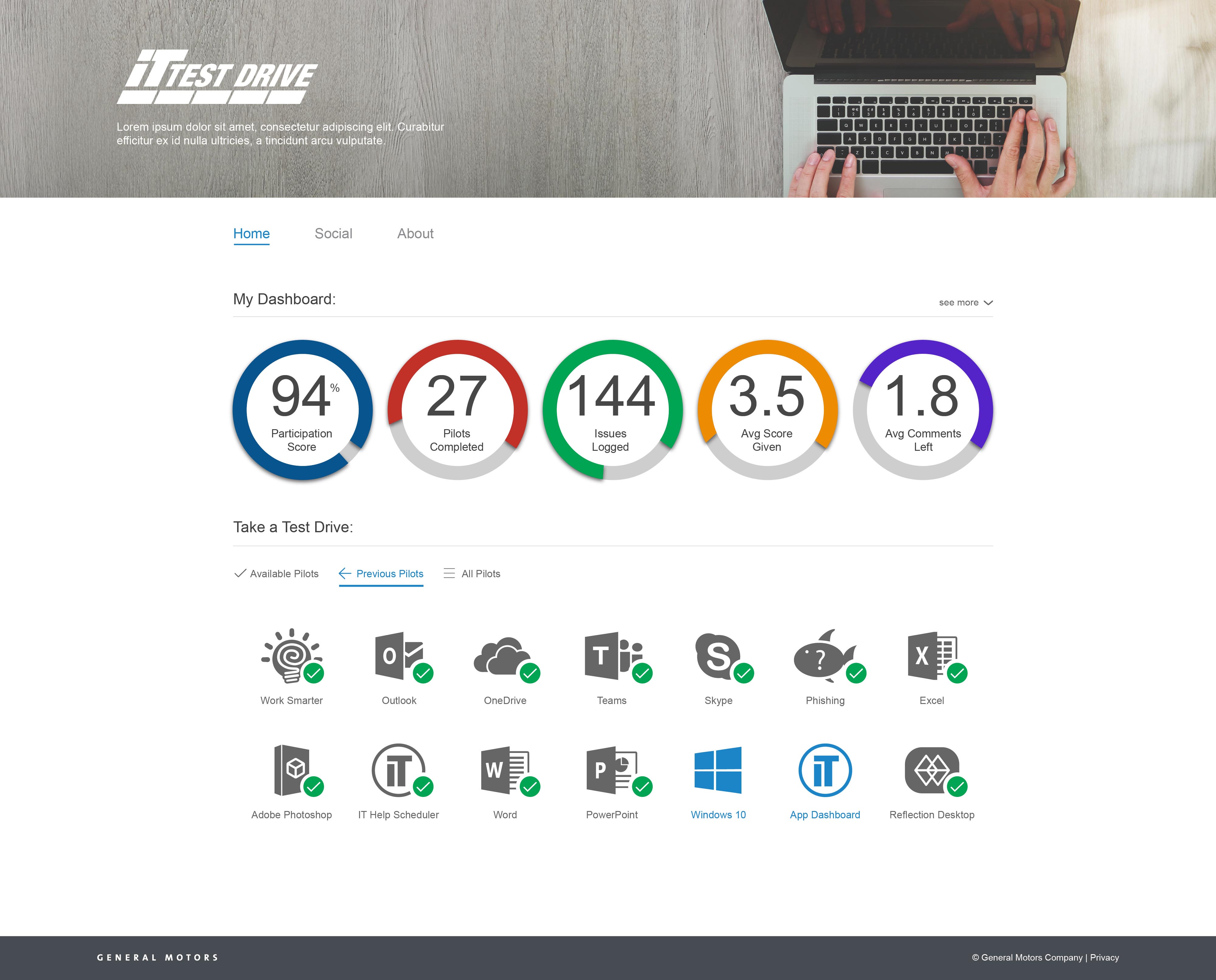 IT Test Drive Website 3
