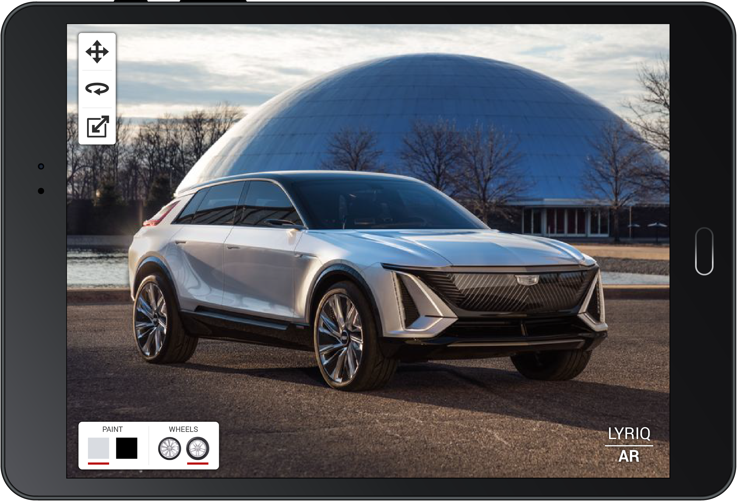 General Motors: Cadillac LYRIQ AR App 2