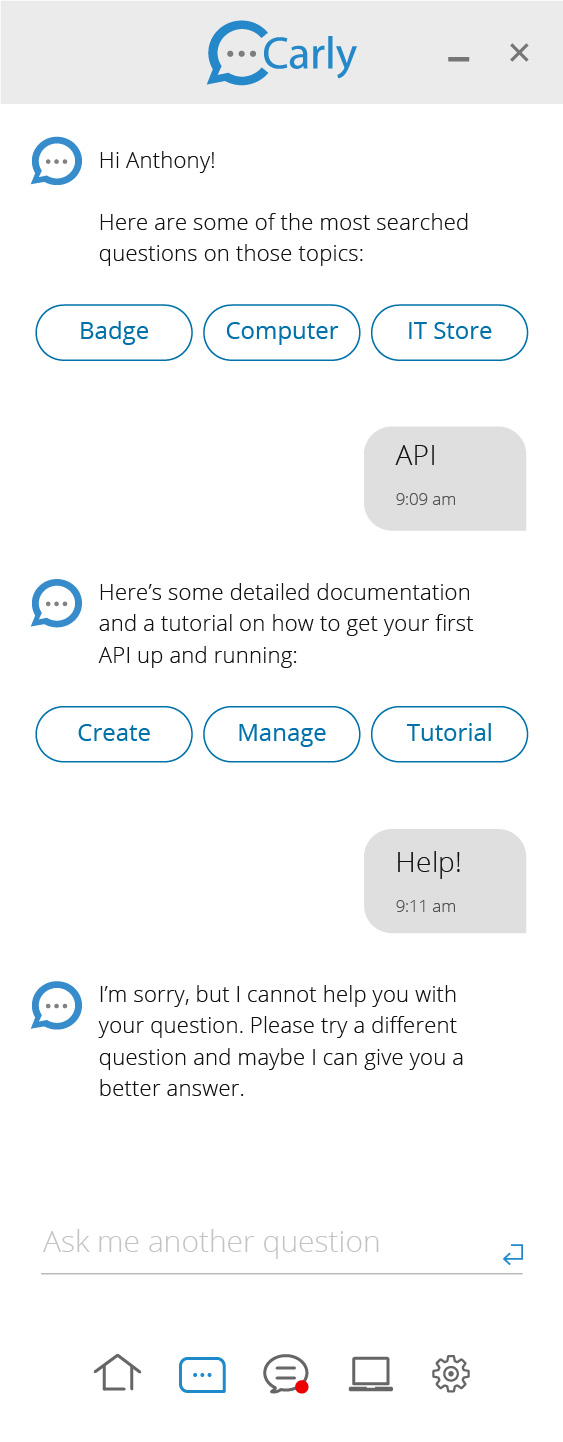 General Motors: "Carly" Chat Bot UI/UX Image 2
