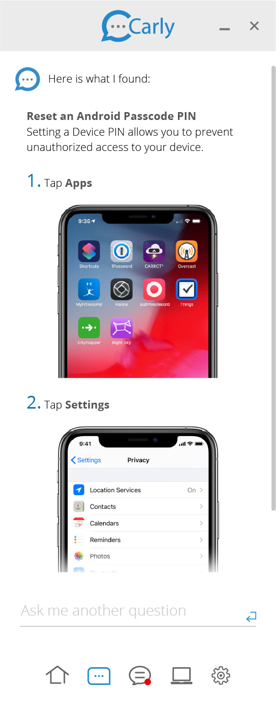 General Motors: "Carly" Chat Bot UI/UX Image 4