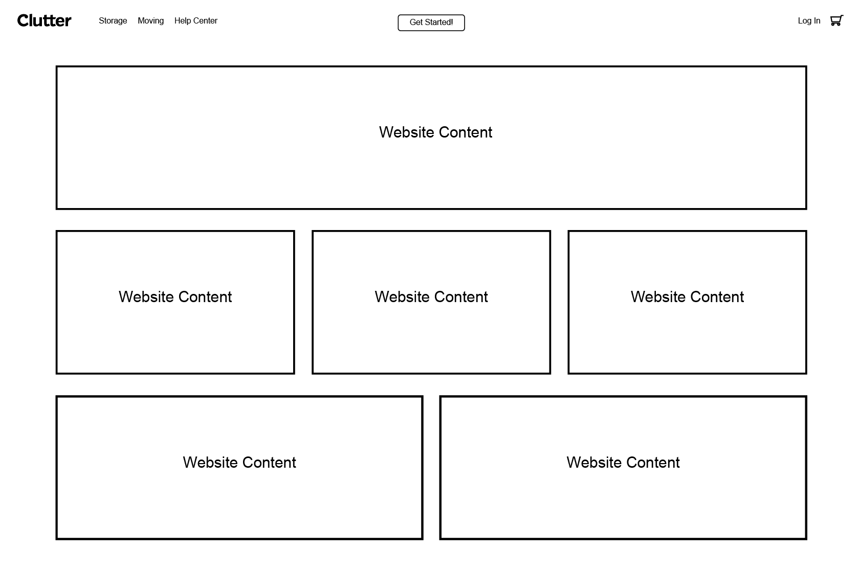 Clutter: Website UX Case Study 2