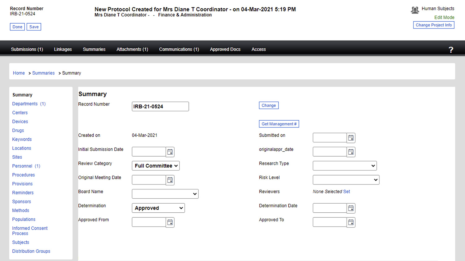 InfoEd Global: Medical Protocal App Screen UI/UX Old