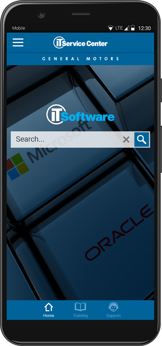 General Motors: IT Support Portals Search (Mobile) Image 2