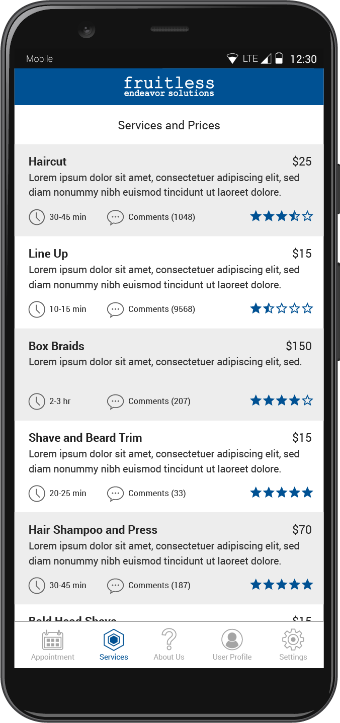 FESolutions: Professional Services App Image 3