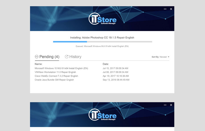 General Motors: IT Store Software Manager UI/UX